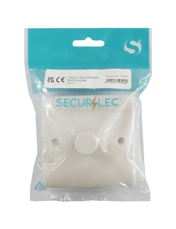 Securlec 1 Gang 2 Way Dimmer Switch